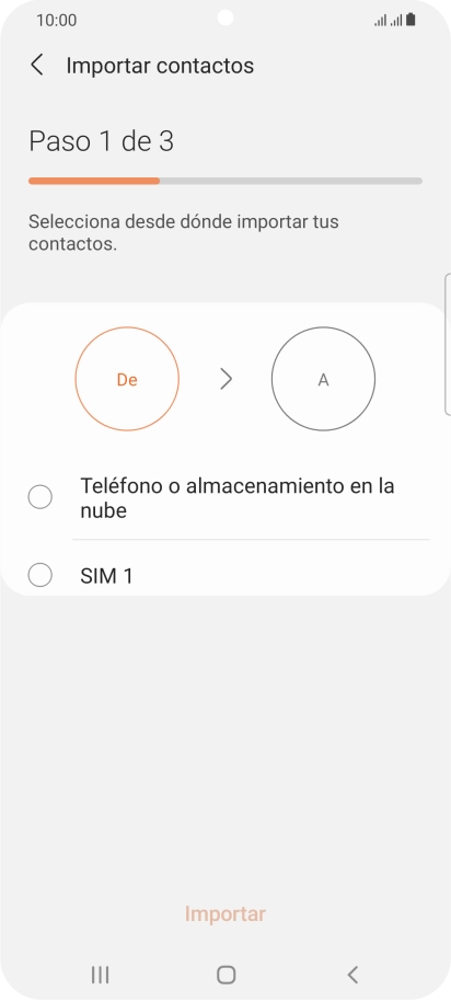 Pulsa el nombre de la tarjeta SIM.