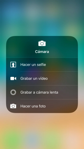 Pulsa la función deseada y sigue las indicaciones de la pantalla para utilizar la función seleccionada.