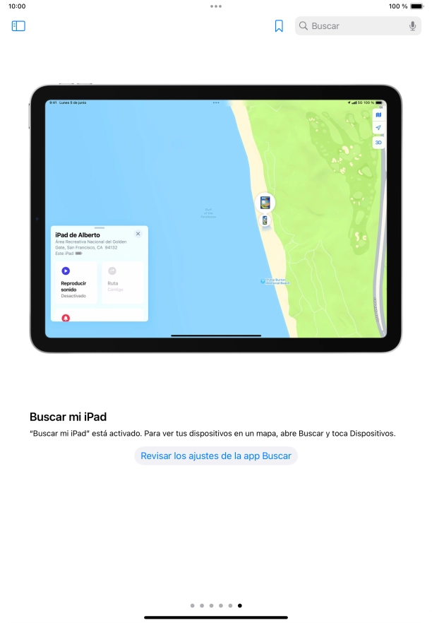 Desliza el dedo hacia arriba desde la parte inferior de la pantalla para terminar y volver a la pantalla de inicio.