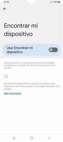 Pulsa el indicador junto a 