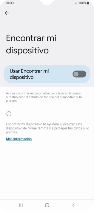 Pulsa el indicador junto a 