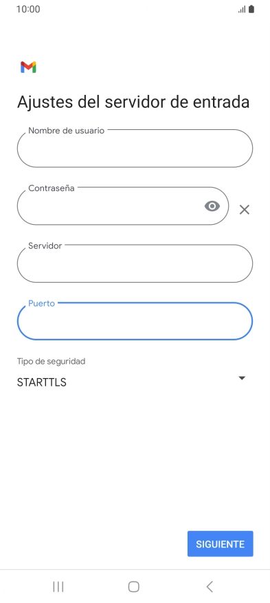 Pulsa la lista desplegable bajo 