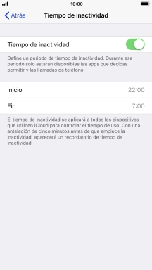Pulsa la flecha hacia la izquierda.