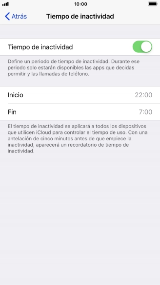 Pulsa la flecha hacia la izquierda.