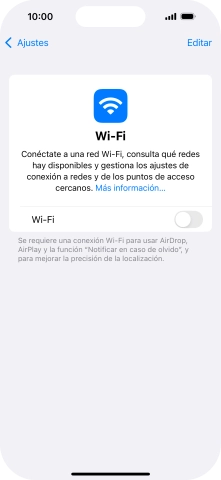 Pulsa el indicador junto a 