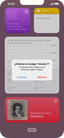 Pulsa Eliminar.
