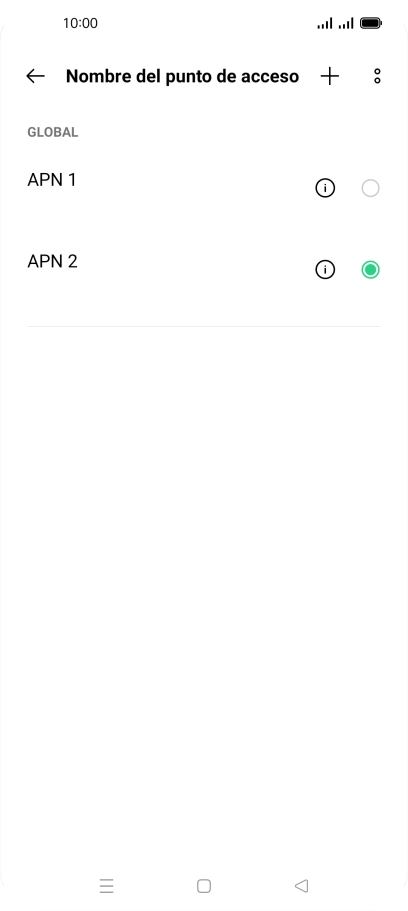 Pulsa la tecla de inicio para terminar y regresar a la pantalla de inicio.