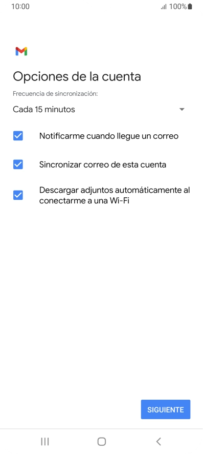 Pulsa la lista desplegable bajo 