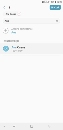 Pulsa INICIAR.