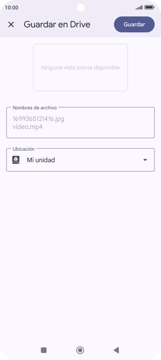 Pulsa la lista desplegable bajo 