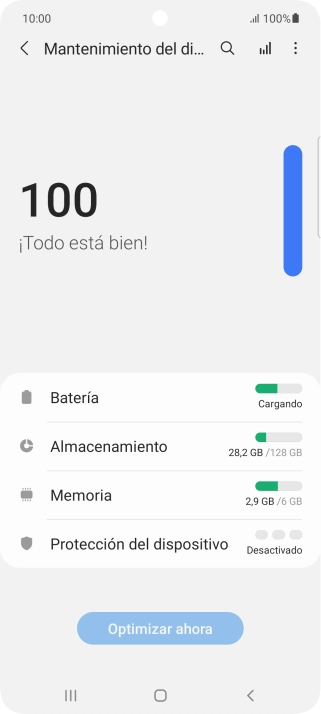 Pulsa Batería.