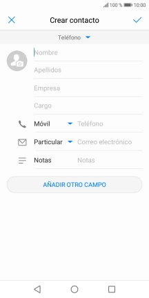 Pulsa la lista desplegable de la guía.