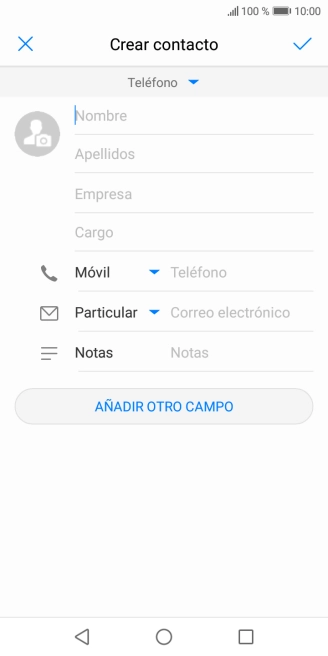 Pulsa la lista desplegable de la guía.