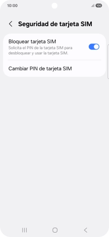 Pulsa el indicador junto a 