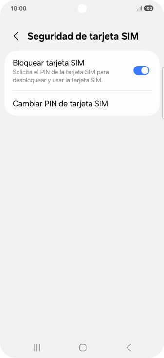 Pulsa el indicador junto a 