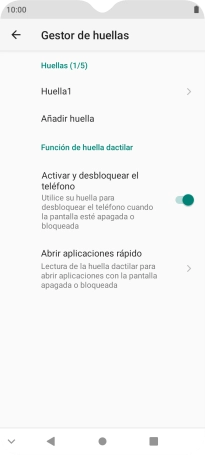 Pulsa la tecla de retroceso.