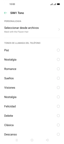 Pulsa la tecla de inicio para terminar y regresar a la pantalla de inicio.