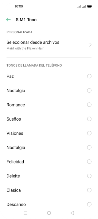 Pulsa la tecla de inicio para terminar y regresar a la pantalla de inicio.