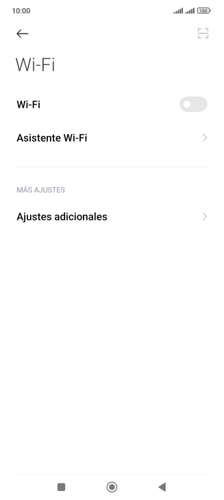 Pulsa el indicador junto a 