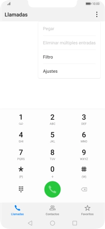 Pulsa Ajustes.