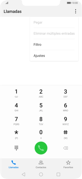 Pulsa Ajustes.
