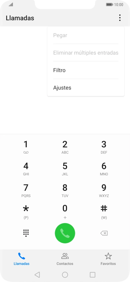 Pulsa Ajustes.