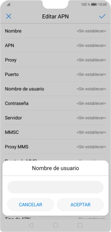 Introduce wap@wap y pulsa ACEPTAR.