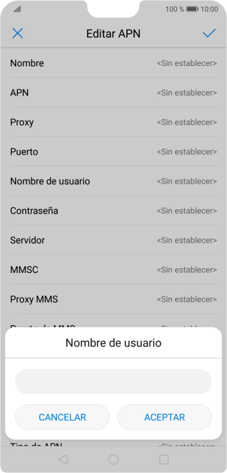 Introduce wap@wap y pulsa ACEPTAR.