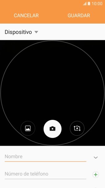 Pulsa el icono de imagen.