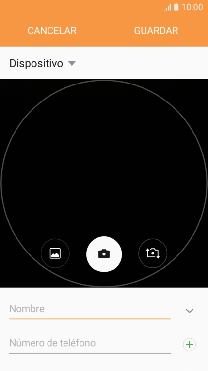 Pulsa el icono de imagen.