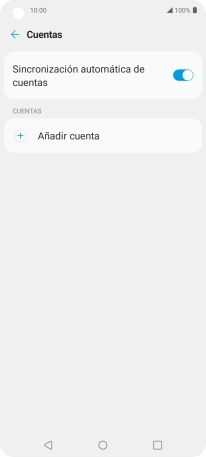 Pulsa Añadir cuenta.