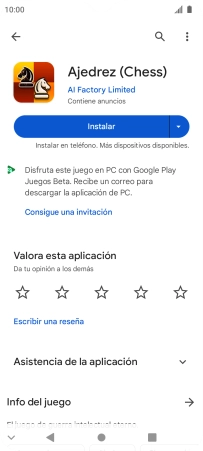 Pulsa la tecla de inicio para terminar y regresar a la pantalla de inicio.