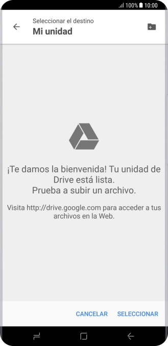 Pulsa el icono de nueva carpeta.
