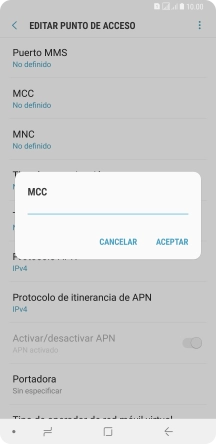 Introduce 214 y pulsa ACEPTAR.