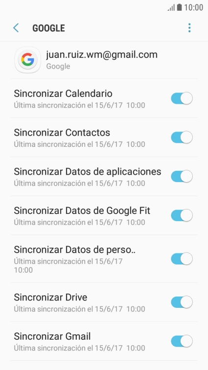 Pulsa la tecla de inicio para terminar y regresar a la pantalla de inicio.