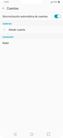 Pulsa Añadir cuenta.