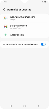 Pulsa la tecla de inicio para terminar y regresar a la pantalla de inicio.