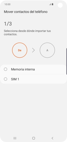 Pulsa el nombre de la tarjeta SIM.