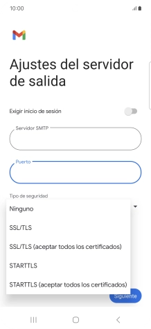 Pulsa SSL/TLS.