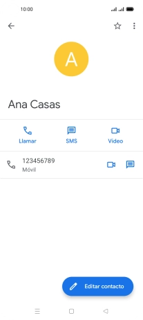 Pulsa la tecla de inicio para terminar y regresar a la pantalla de inicio.