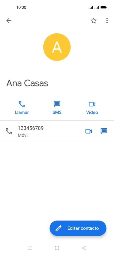 Pulsa la tecla de inicio para terminar y regresar a la pantalla de inicio.