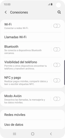 Pulsa Wi-Fi.