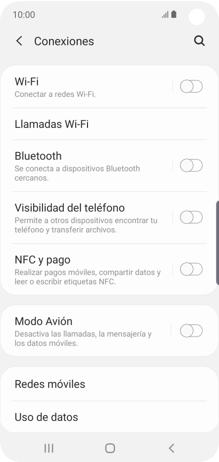 Pulsa Wi-Fi.