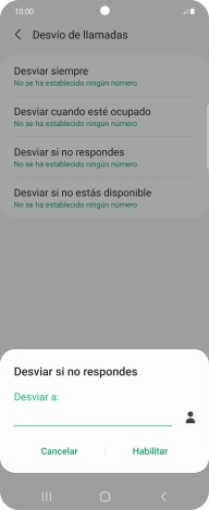 Introduce +34600132000 y pulsa Habilitar.