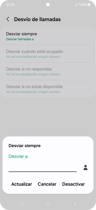 Pulsa Desactivar.
