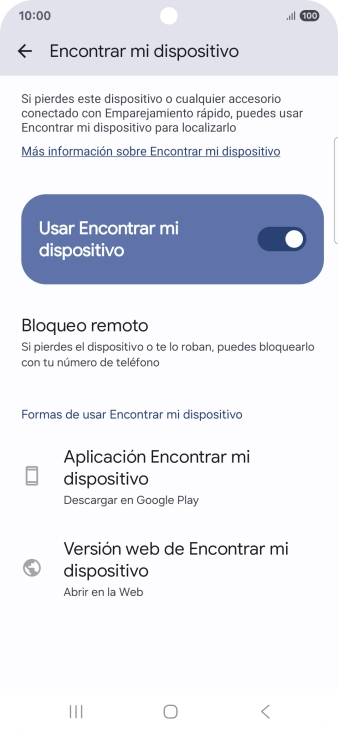 Pulsa la tecla de inicio para terminar y regresar a la pantalla de inicio.