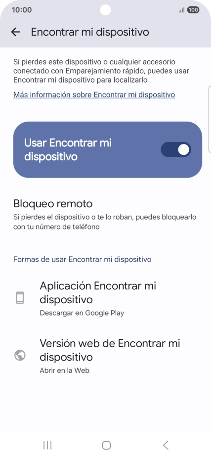Pulsa la tecla de inicio para terminar y regresar a la pantalla de inicio.