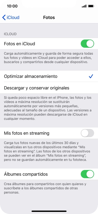 Pulsa el indicador junto a 