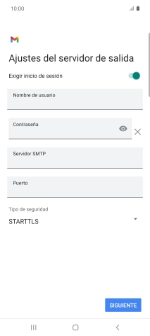 Pulsa el indicador junto a 