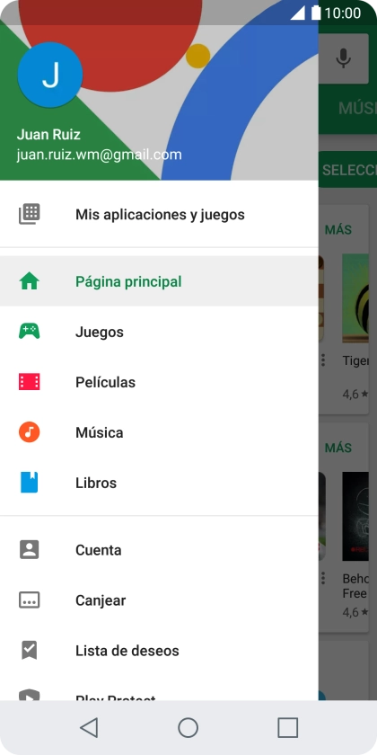 Pulsa Mis aplicaciones y juegos.